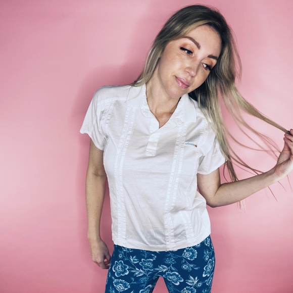 VTG Ellesse White Top - Picture 4 of 8